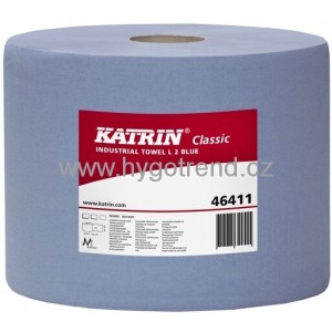 Utěrka KATRIN Classic L2, Blue / 1 role -1000 útržků