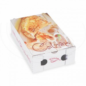 Krabice na pizzu CALZONE 27 x 17 x 7,5 cm [100 ks]