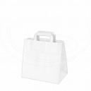 Papírová taška 26x 17 x 25 cm bílá [50 ks]