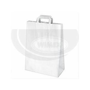 Papírová taška 32x16x39 cm bílá [1 ks]