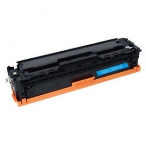 Toner HP CE411A (305A) modrý kompatibilní, 2600kopií