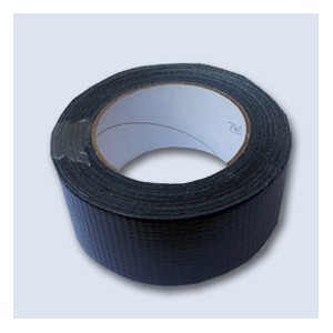 Lepicí páska s vláknem černá 50 m x 48 mm [1 ks]